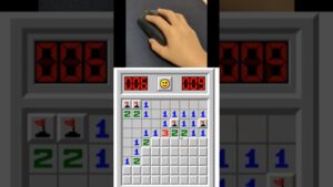 【マインスイーパー】初心者と上級者の違い【マウスクリック音編】 #Shorts