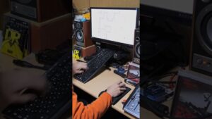 マインスイーパーを大袈裟にプレイする人がいた。