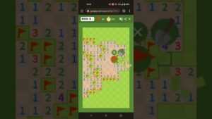 無音　googleマインスイーパースマホ版上級90秒
